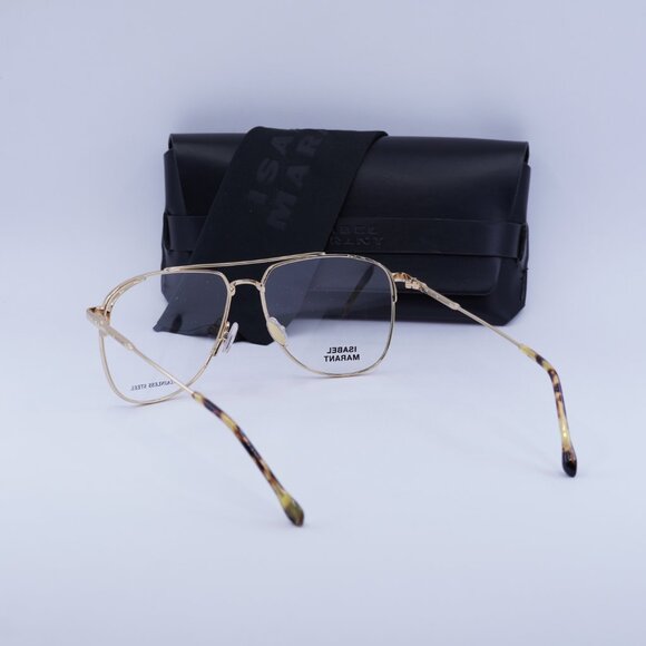 Isabel Marant IM 0057 0000 00 Eyeglasses Gold 56mm Aviator Frame main image 9
